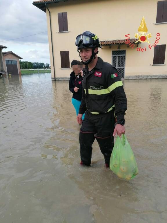 vigili alluvione