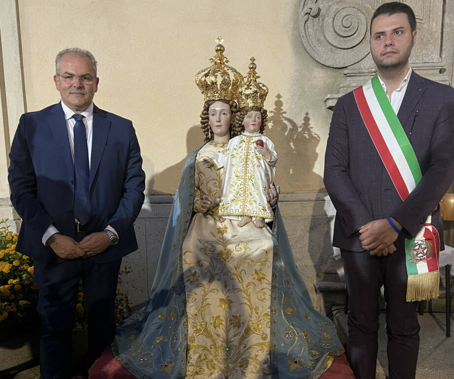 Michele Affidato ed il Sindaco di Capistrano Marco Martino