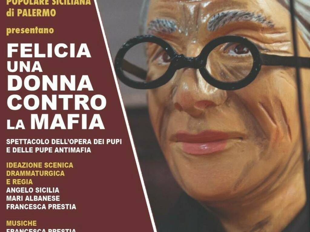 Locandina spettacolo Felicia  una donna contro la mafia