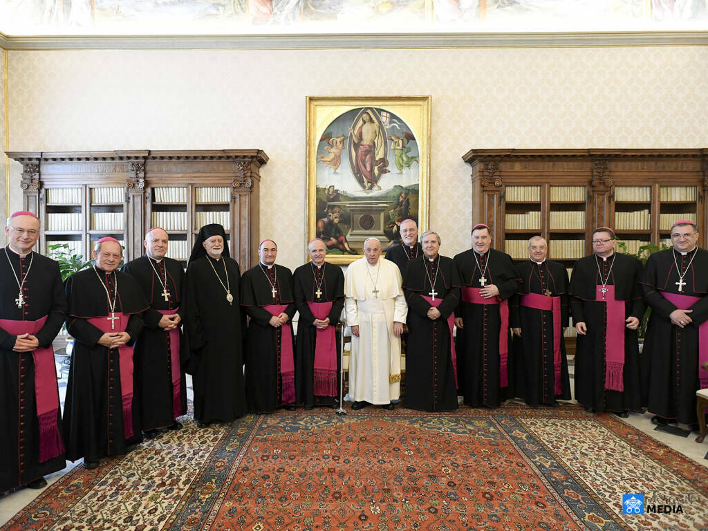 vescovi calabresi da Papa Francesco