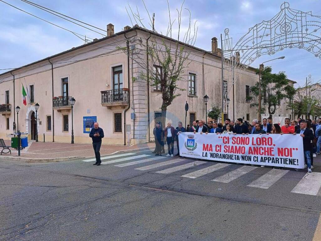 Corteo antimafia Isola Capo RIzzuto